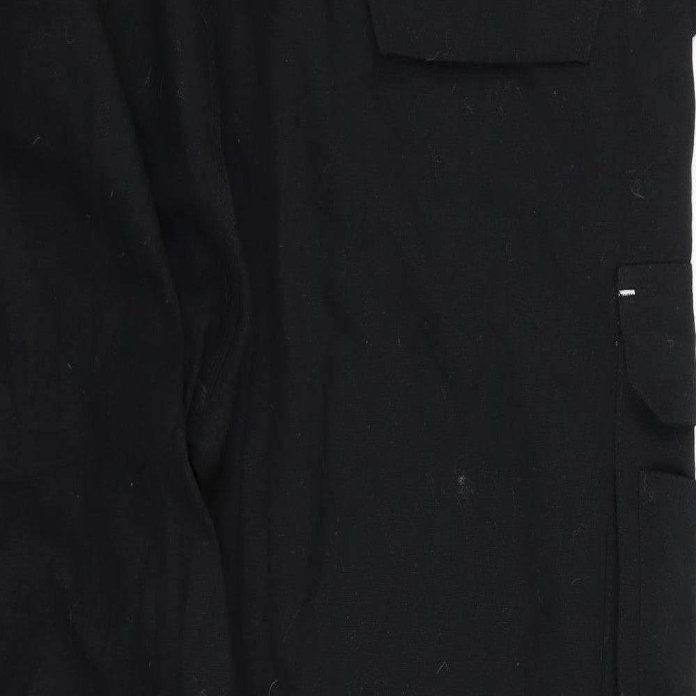 Castle Mens Black   Cargo Trousers Size 44 L26 in