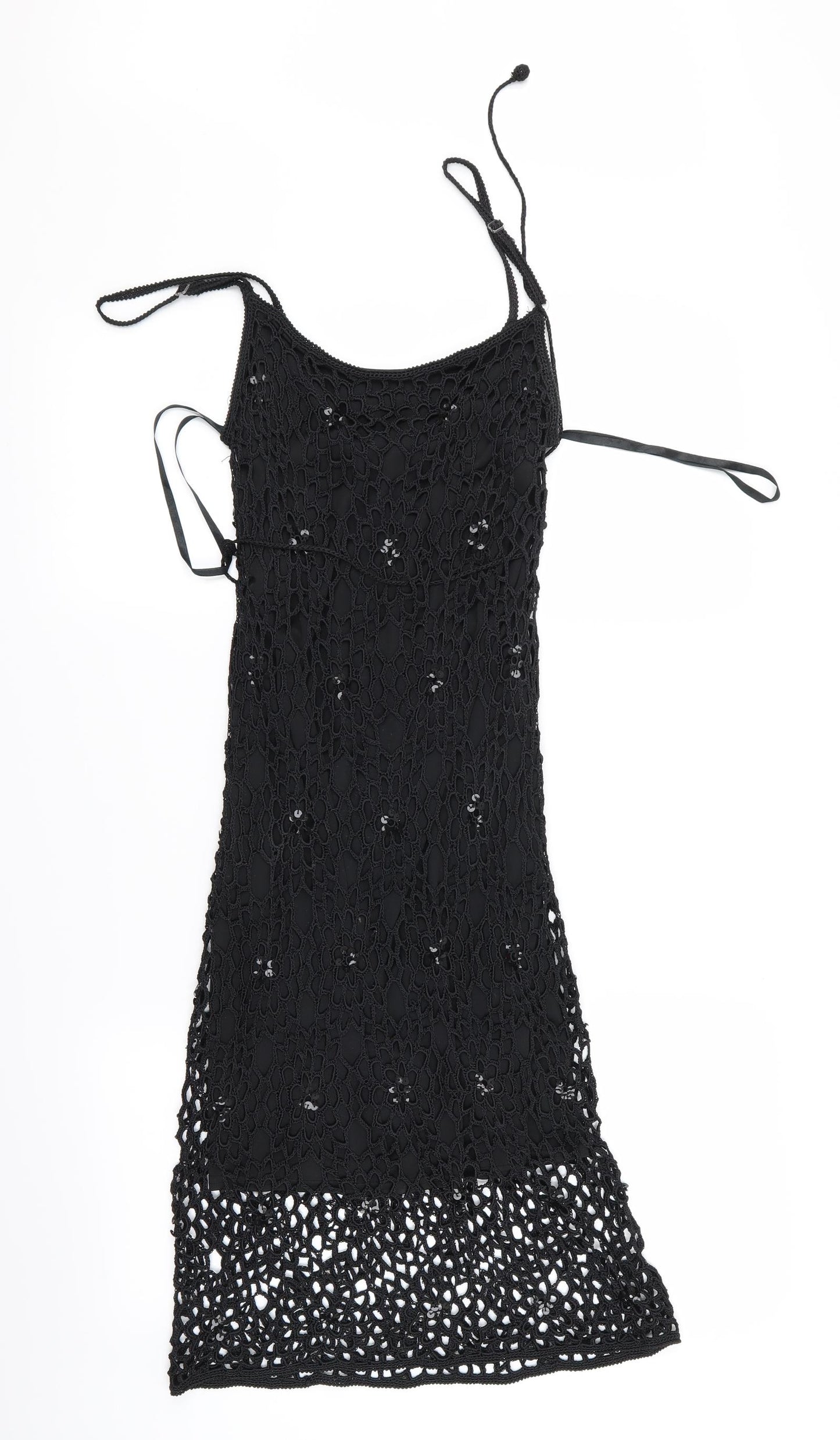 Miss Selfridge Womens Black   A-Line  Size 12