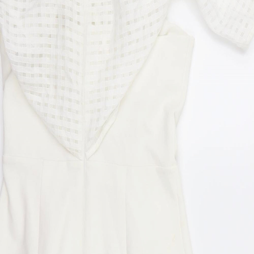 ASOS Womens White   A-Line  Size 8