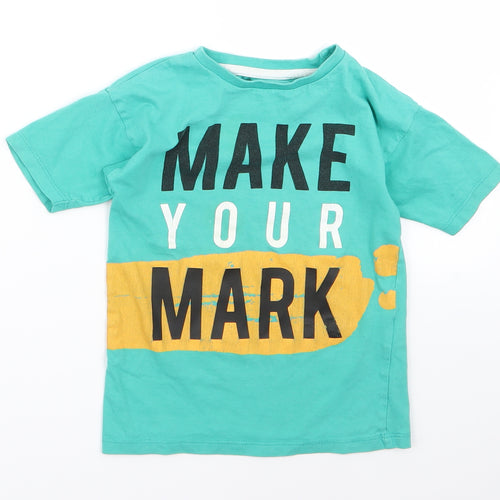 outft Boys Grey  Rayon Basic T-Shirt Size 2 Years  - make your mark
