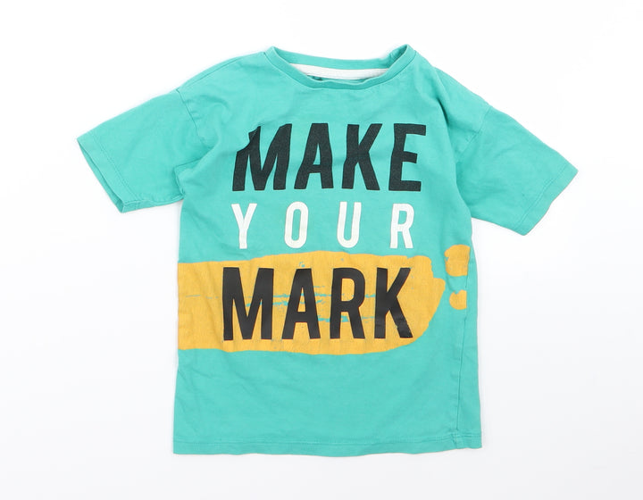 outft Boys Grey Rayon Basic T-Shirt Size 2 Years - make your mark
