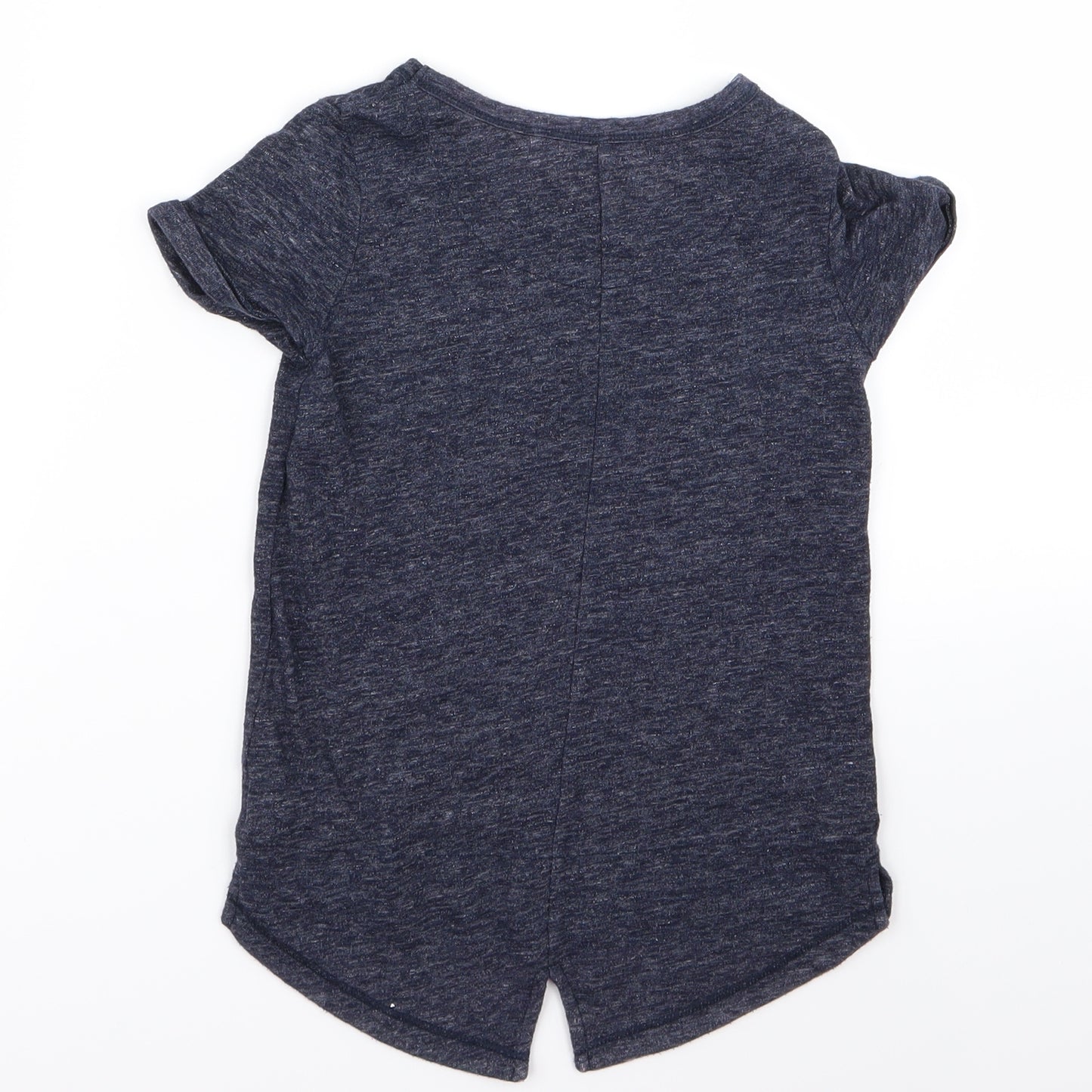 NEXT Girls Grey   Basic T-Shirt Size 4 Years  - princess