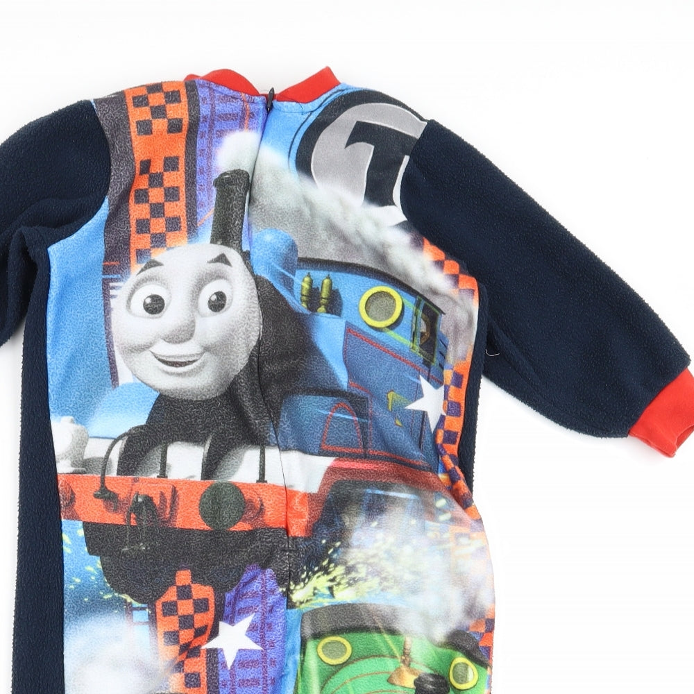 Preworn Boys Blue    Bodysuit Size 2 Years  - v