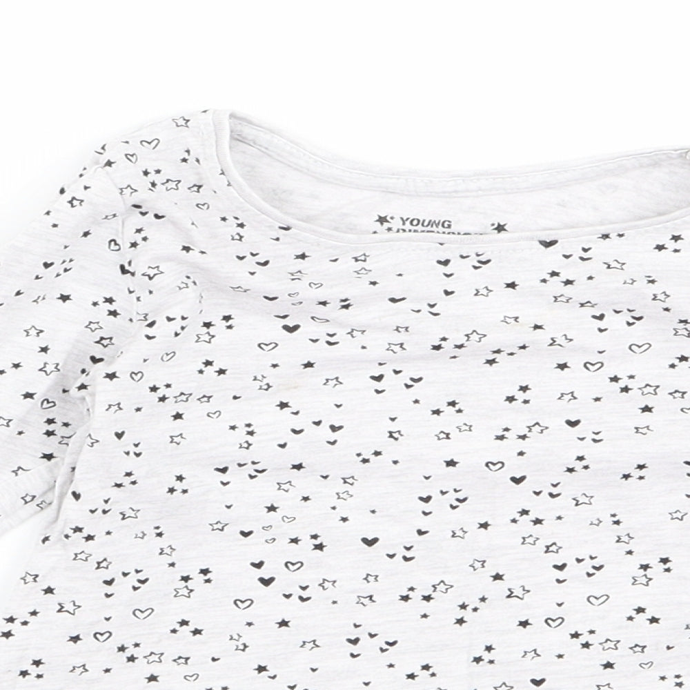 Preworn Womens Grey   Basic T-Shirt Size 30