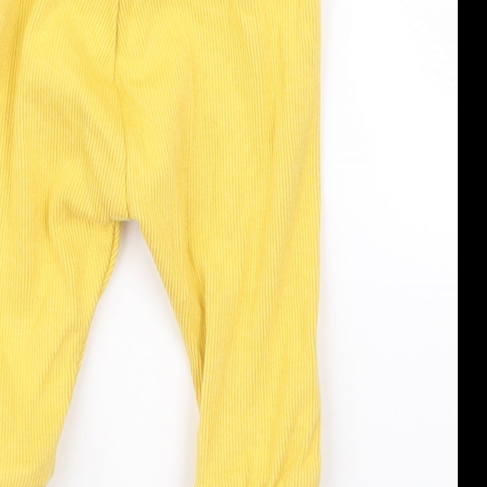 NEXT Baby Yellow   Sweatpants Trousers Size 3-6 Months