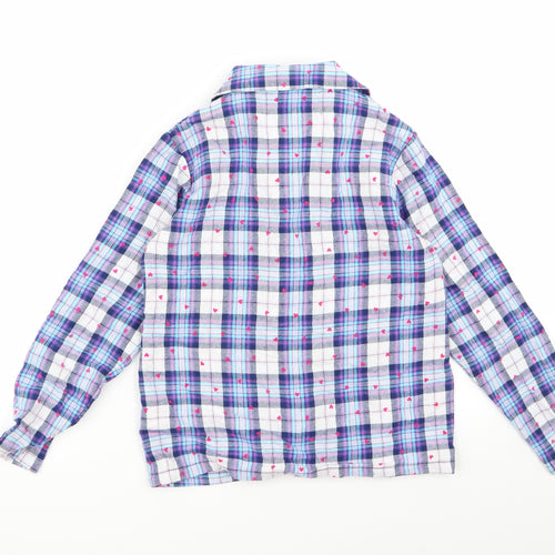 George Girls Blue   Basic Button-Up Size 8 Years