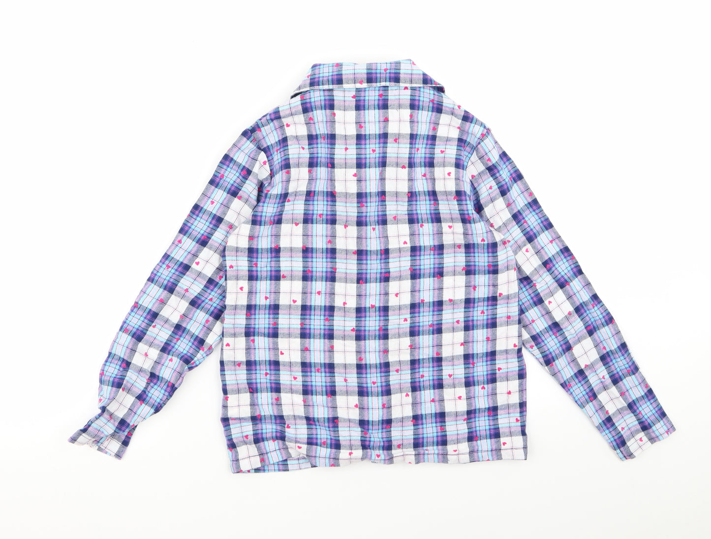 George Girls Blue   Basic Button-Up Size 8 Years
