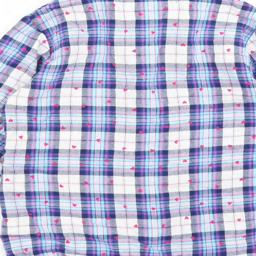 George Girls Blue   Basic Button-Up Size 8 Years