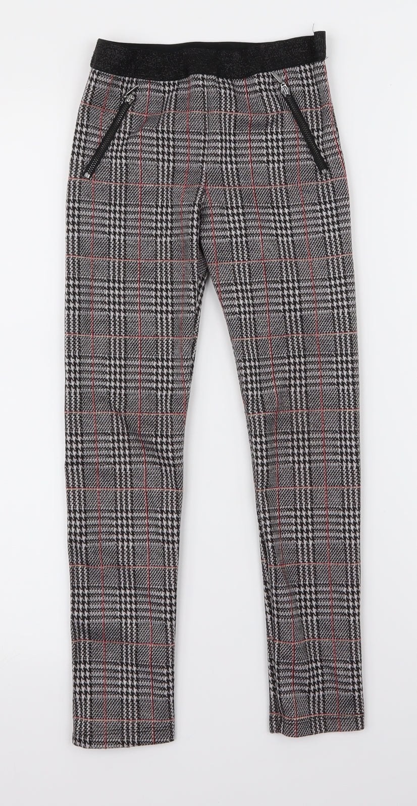 Nutmeg Girls Grey   Jegging Trousers Size 7 Years