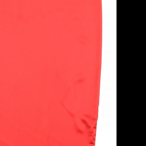 Missguided Womens Red   Straight & Pencil Skirt Size 8