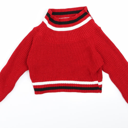Preworn Womens Red   Pullover Jumper Size S