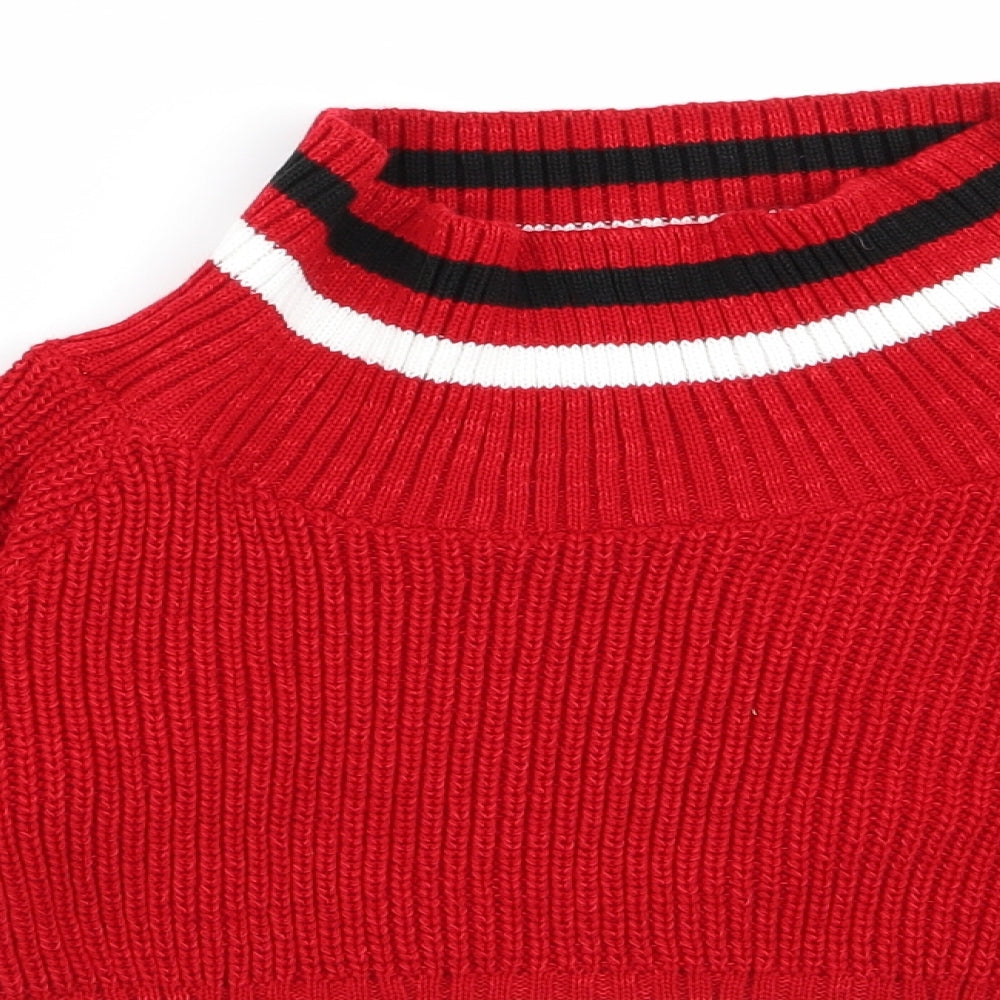 Preworn Womens Red   Pullover Jumper Size S