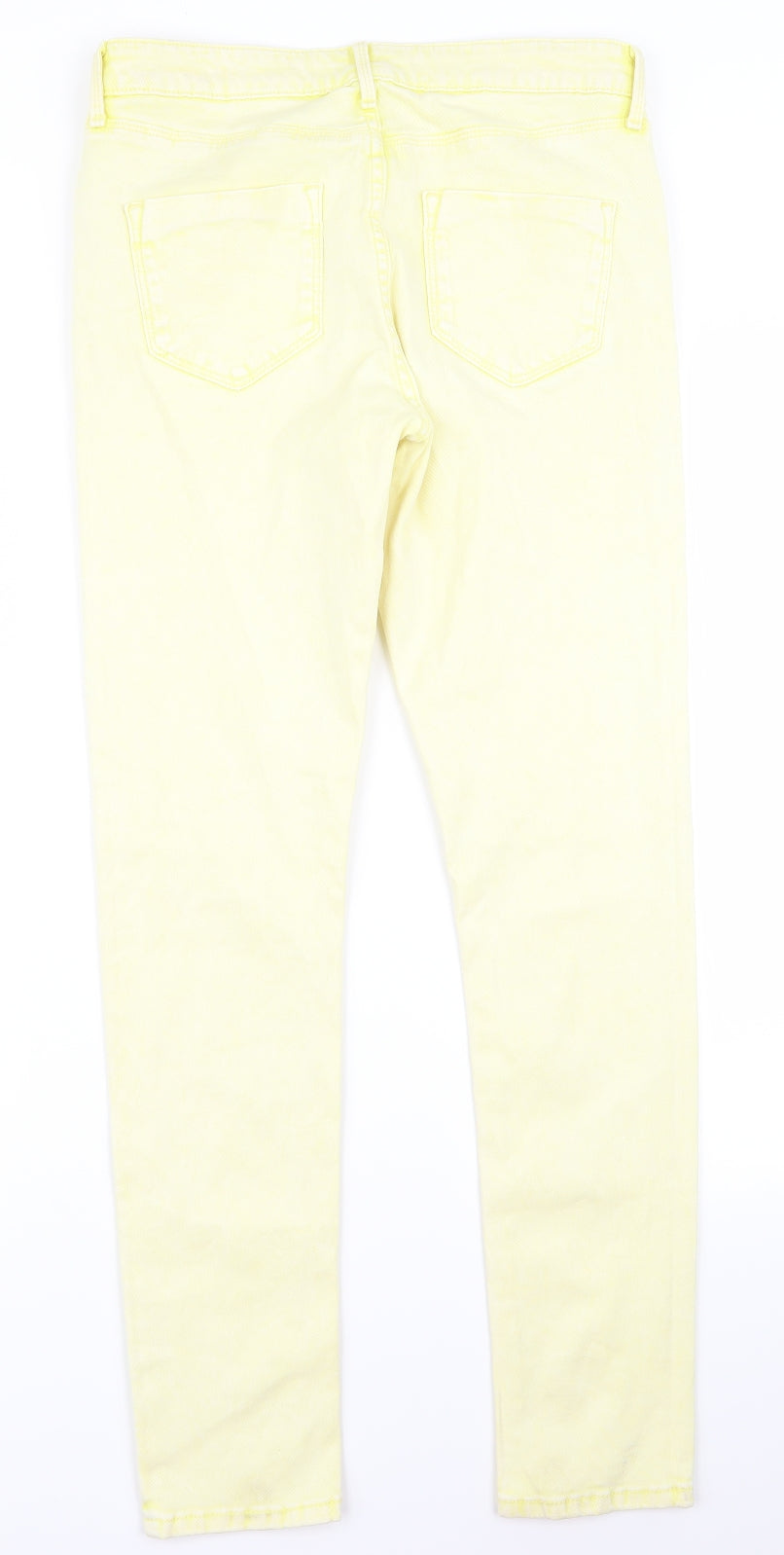 Moto Womens Yellow   Trousers  Size 30 L32 in