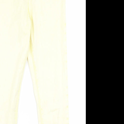 Moto Womens Yellow   Trousers  Size 30 L32 in