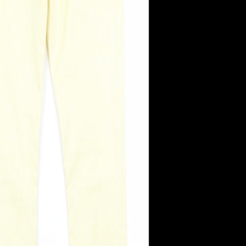 Moto Womens Yellow   Trousers  Size 30 L32 in
