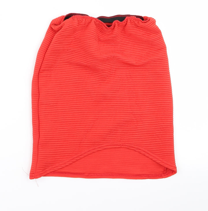 Preworn Womens Orange Peasant Set Size 8