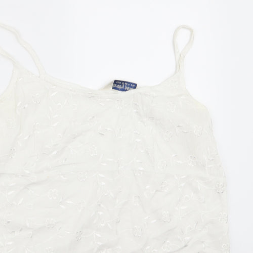 Dorothy Perkins Womens White   Basic Blouse Size 14