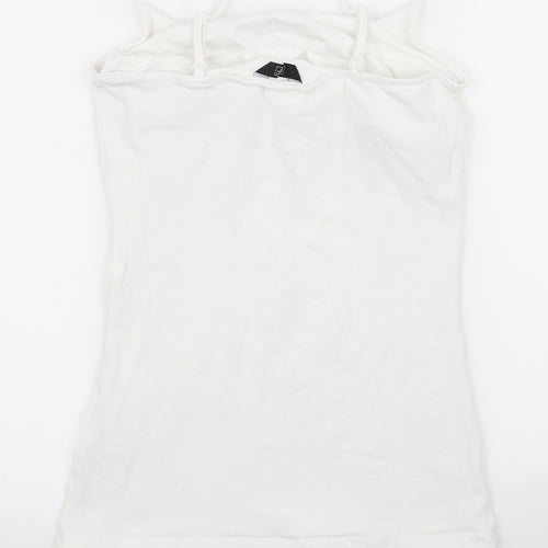 F&F Womens White   Basic Tank Size 10
