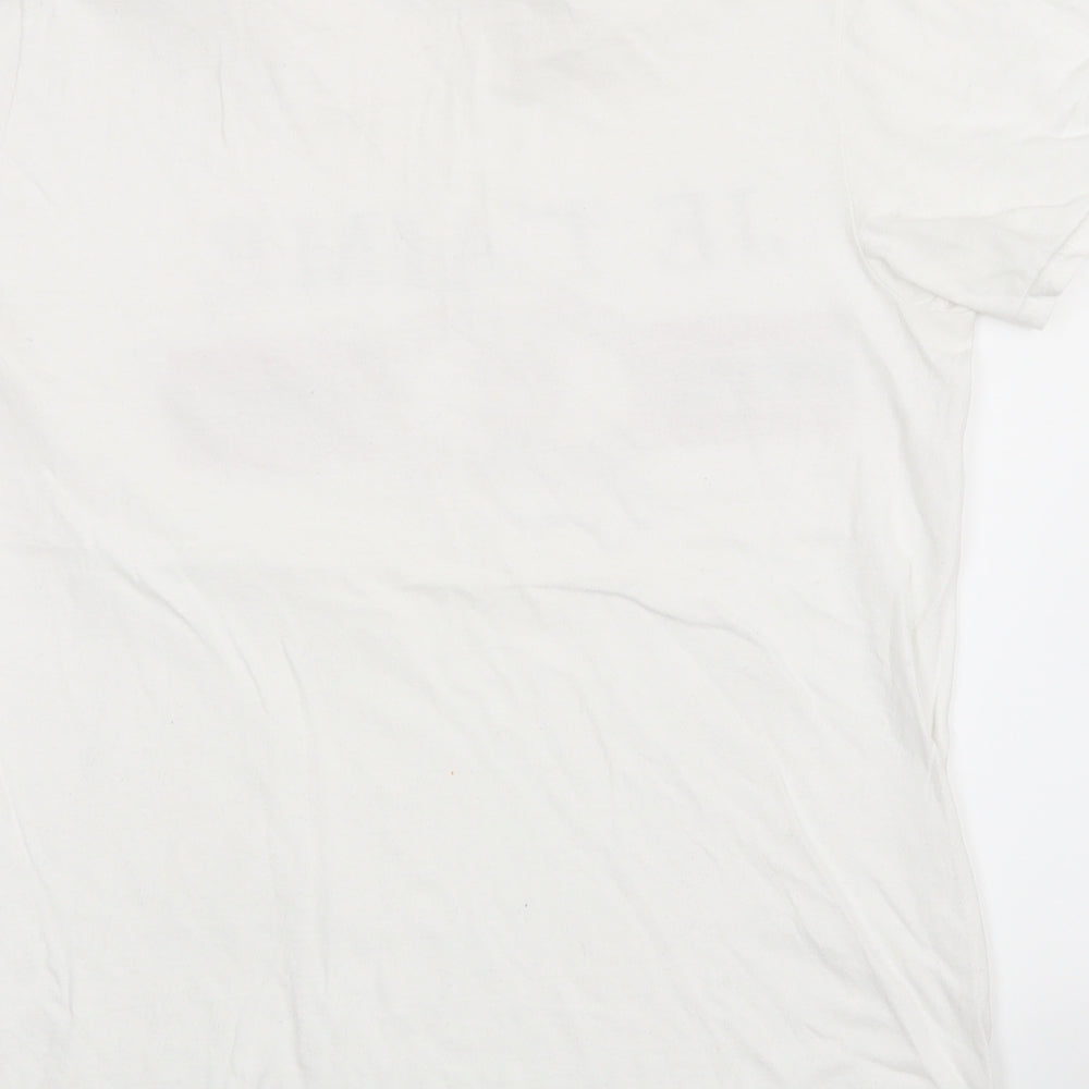 Je T'Aime Mens White    T-Shirt Size M