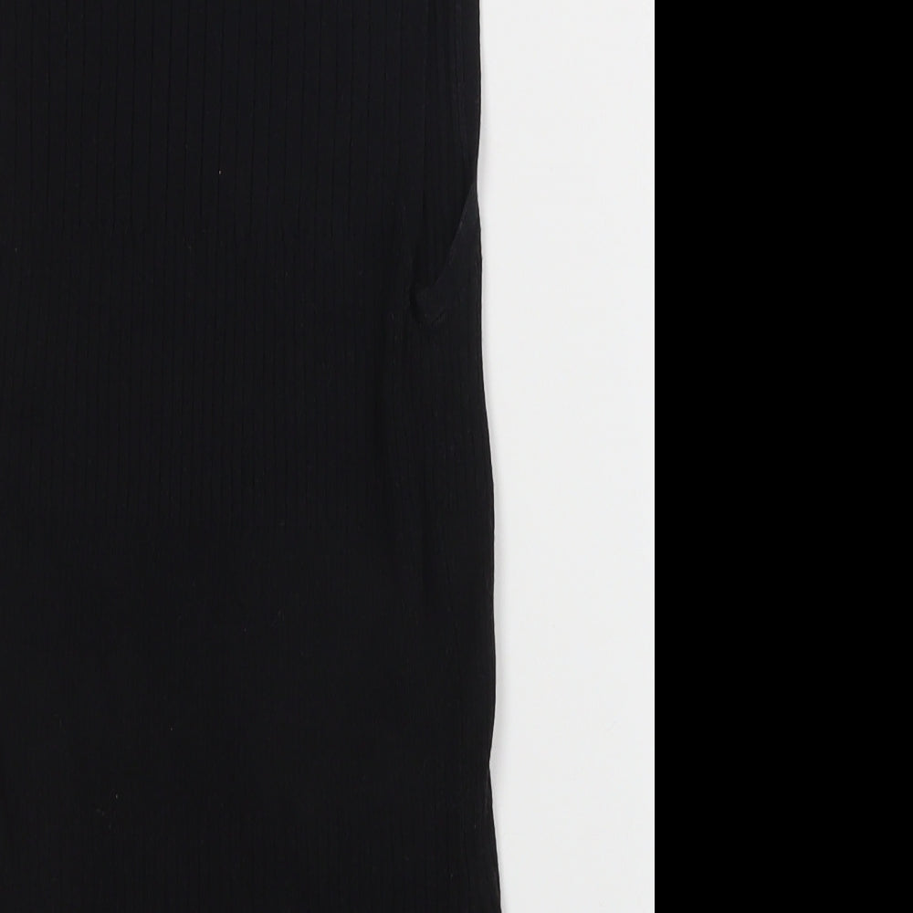 River Island Womens Black   Basic Tank Size 6