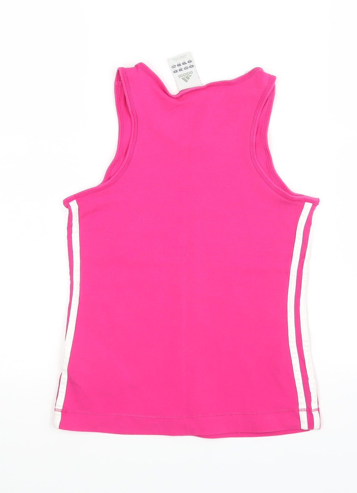 Addidas Girls Pink   Basic Tank Size 9-10 Years