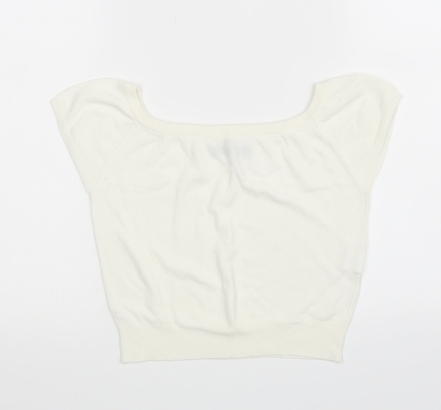 Atmoshphere Womens White   Cropped Tank Size 8