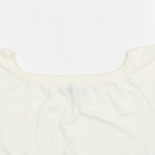 Atmoshphere Womens White   Cropped Tank Size 8