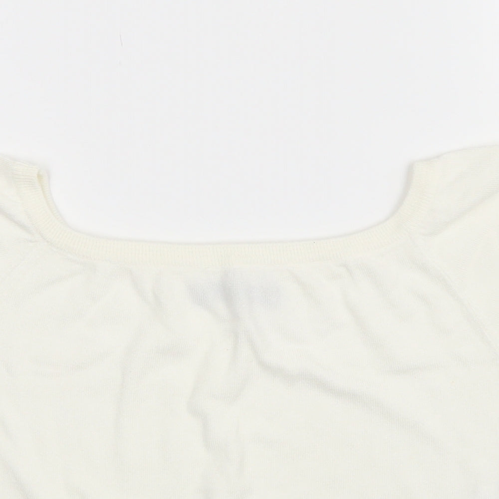 Atmoshphere Womens White   Cropped Tank Size 8