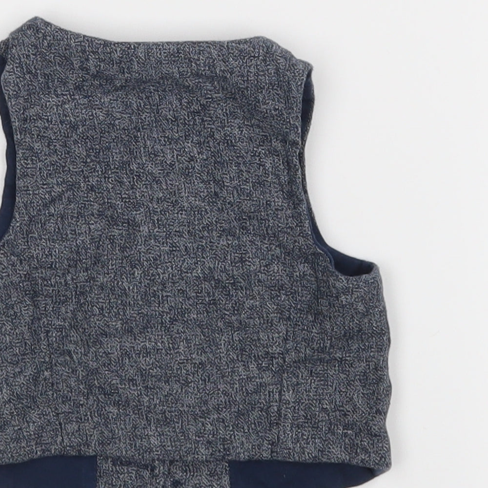 Primark Baby Blue    Waistcoat Size 6-9 Months
