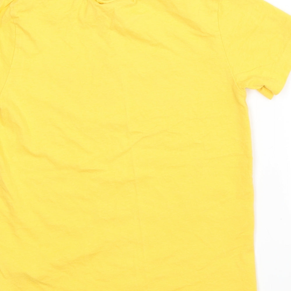Primark Boys Yellow  Rayon Basic T-Shirt Size 7-8 Years  - Batman