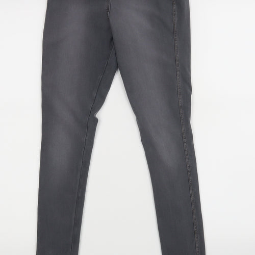 Topshop Womens Black    Trousers Size 8 L26 in