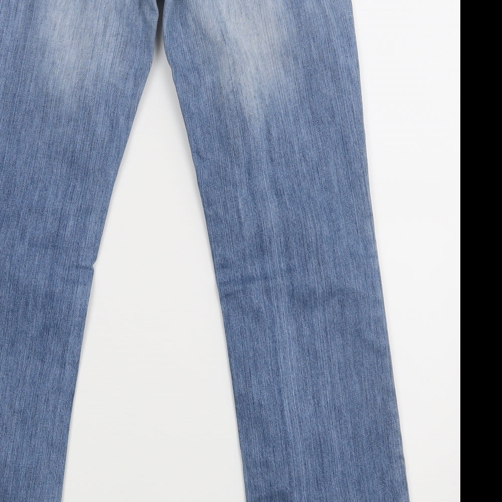 Pepe Jeans Womens Blue   Straight Jeans Size 10 L28 in