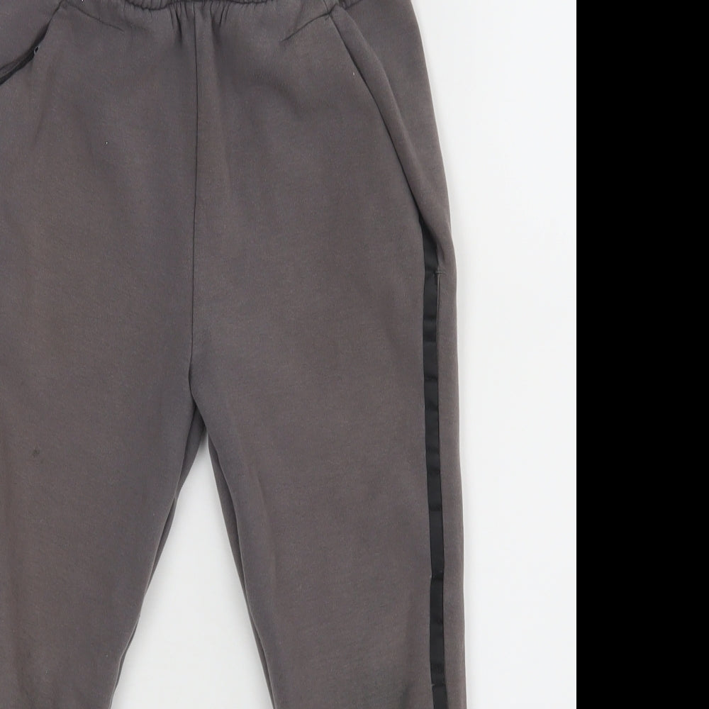 Addidas Boys Grey   Jogger Trousers Size 9-10 Years