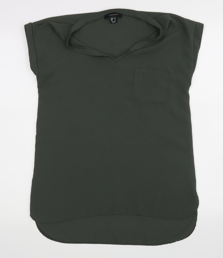 Atmosphere Womens Green   Basic Blouse Size 10