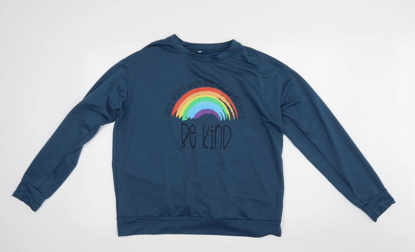 Preworn Mens Green    Sweatshirt Size 2XL  - be kind