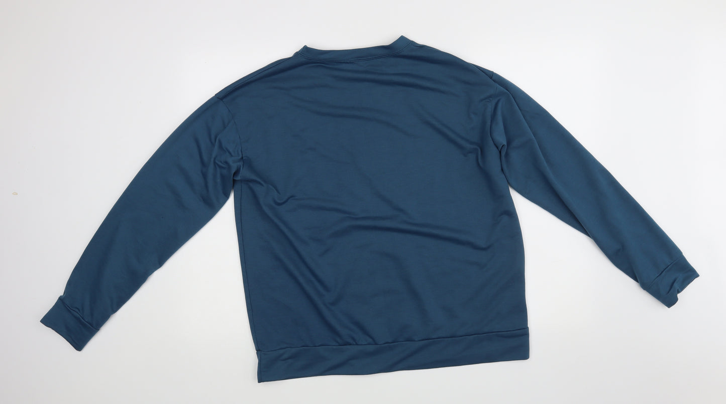 Preworn Mens Green    Sweatshirt Size 2XL  - be kind