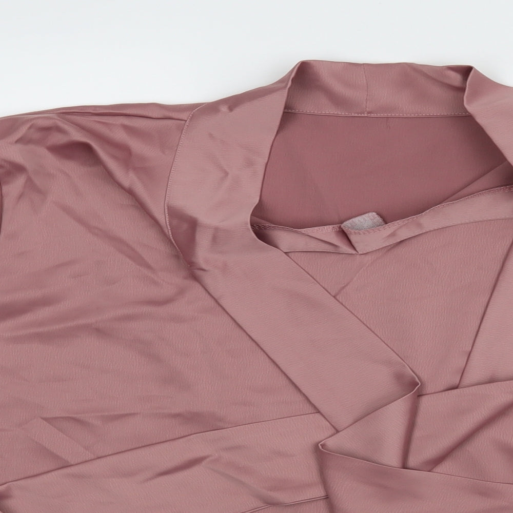 SheIn Womens Pink   Basic Blouse Size 2XL