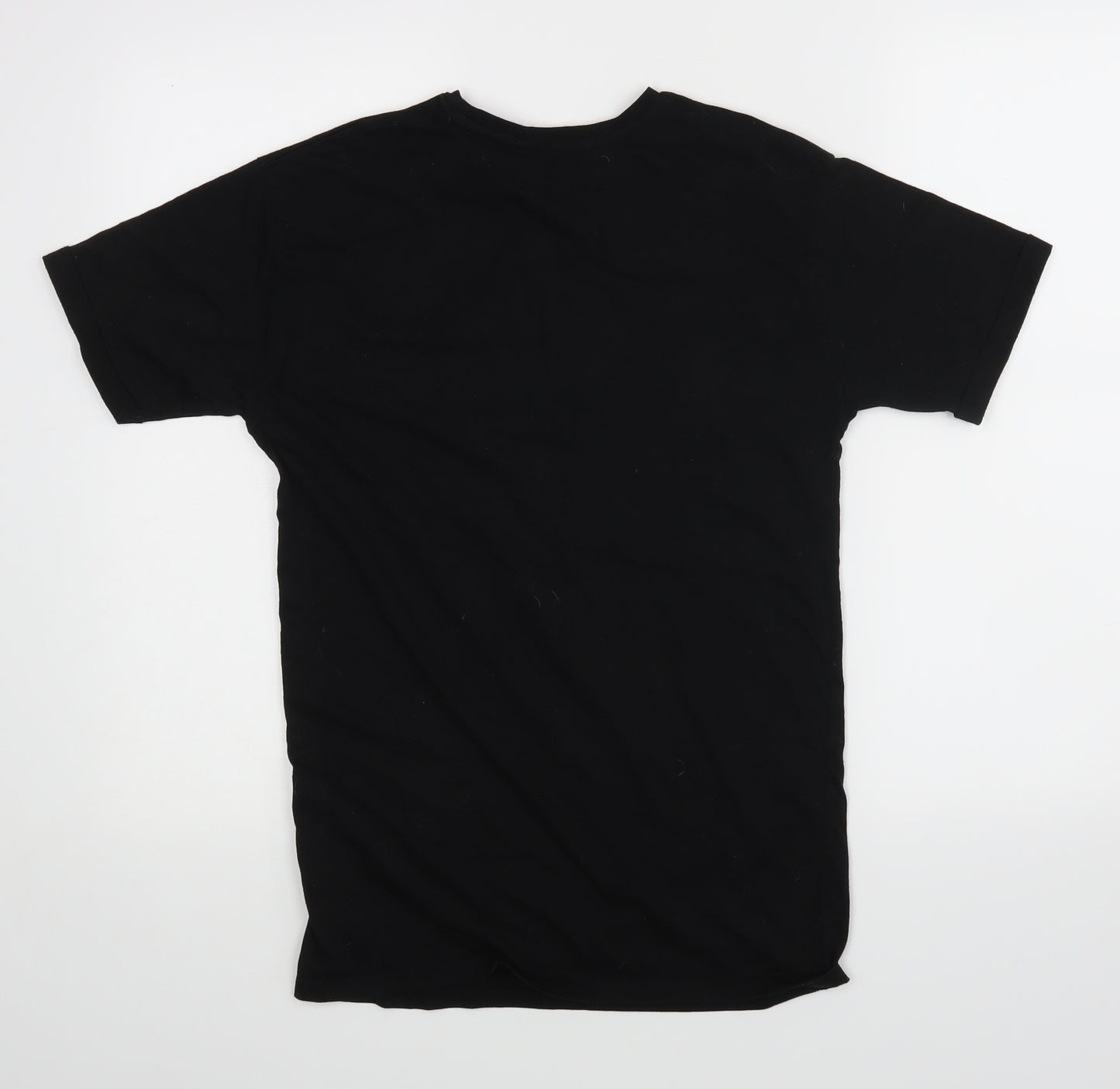 George Girls Black   Basic T-Shirt Size 10-11 Years  - New York