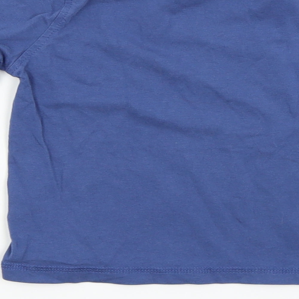 George Boys Blue   Basic T-Shirt Size 12-18 Months