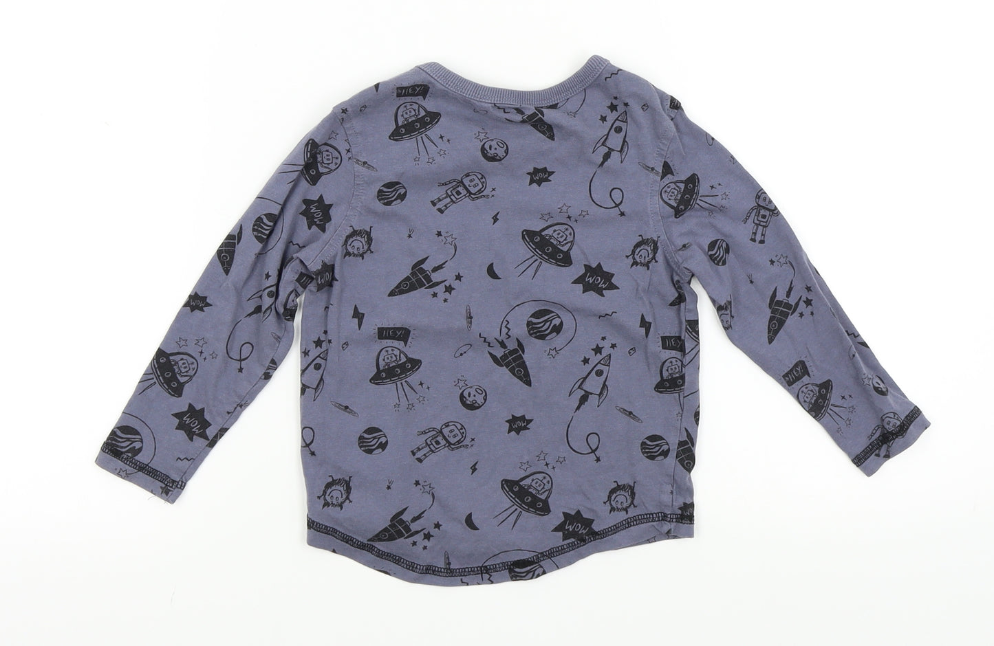 George Boys Blue   Basic T-Shirt Size 12-18 Months