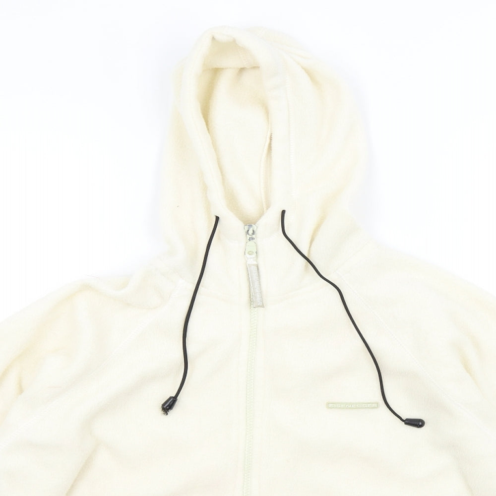 Eisenegger Womens White   Pullover Hoodie Size M