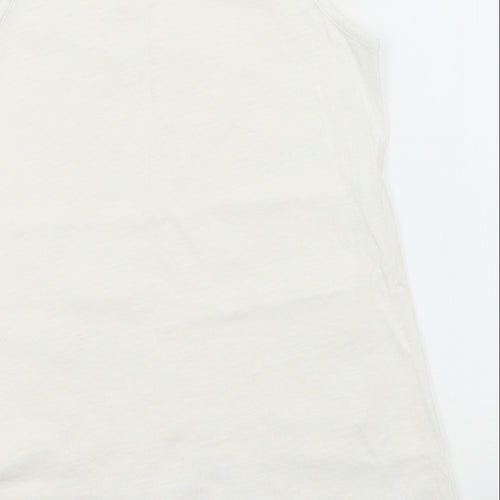 F&F Girls White   Basic T-Shirt Size 7-8 Years