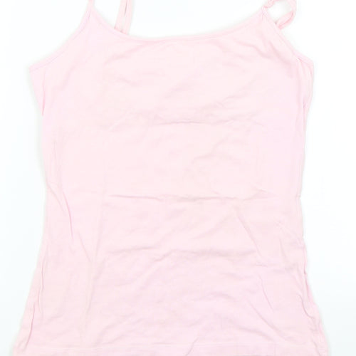 Secret Obsessions Womens Pink   Basic Tank Size 12