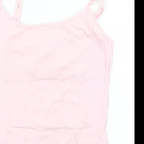Secret Obsessions Womens Pink   Basic Tank Size 12