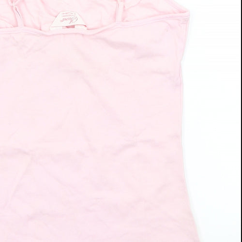 Secret Obsessions Womens Pink   Basic Tank Size 12