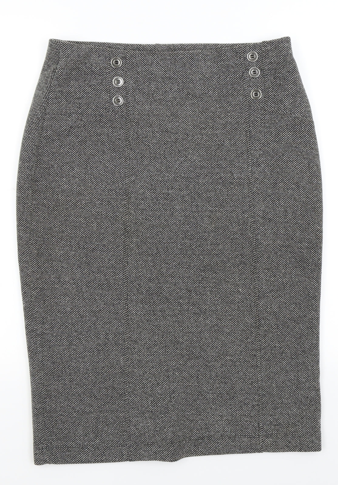 M&S Womens Grey   Straight & Pencil Skirt Size 12