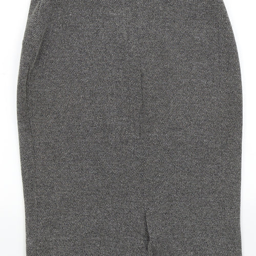 M&S Womens Grey   Straight & Pencil Skirt Size 12