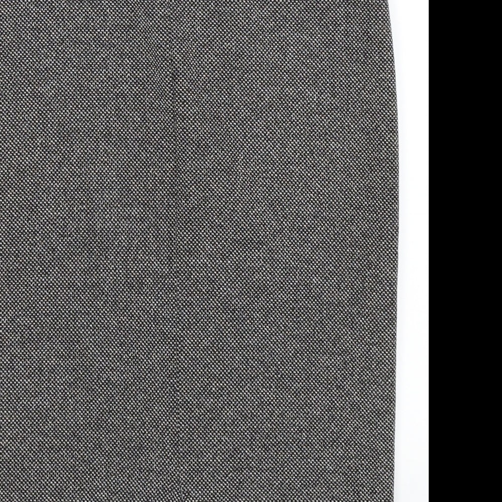 M&S Womens Grey   Straight & Pencil Skirt Size 12