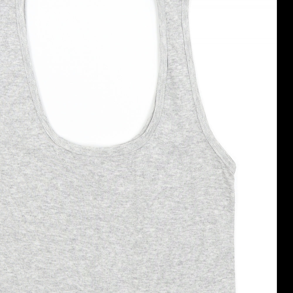 Dorothy Perkins Womens Grey   Basic T-Shirt Size 14