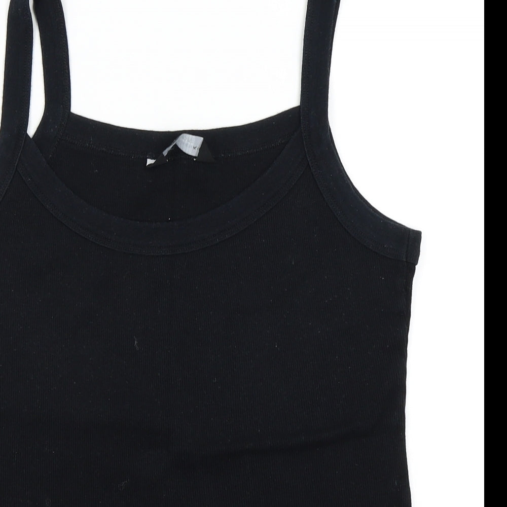 Dorothy Perkins Womens Black   Basic T-Shirt Size 14